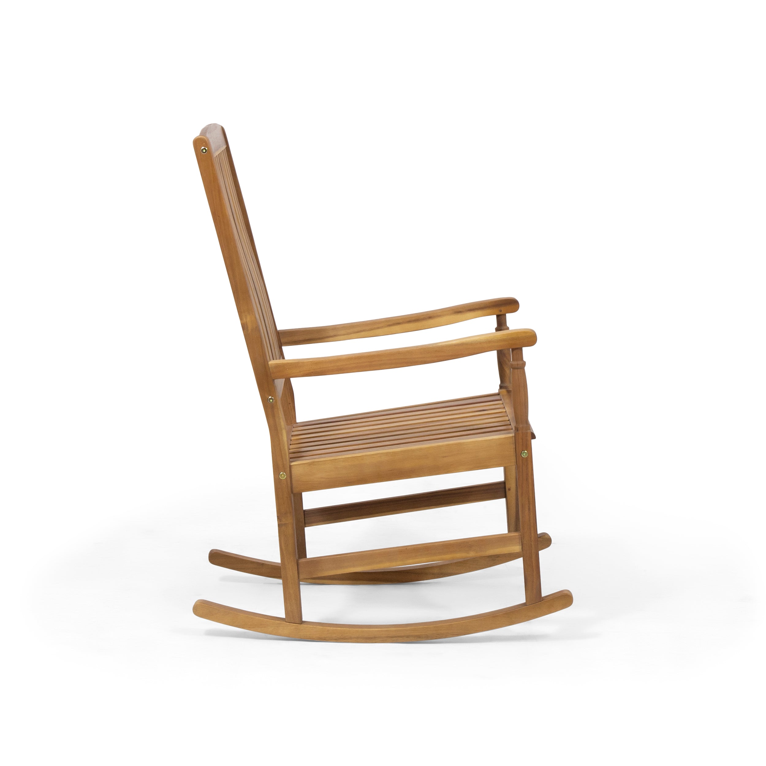 Noble House Aliya Outdoor Acacia Wood Rocking Chair, Teak
