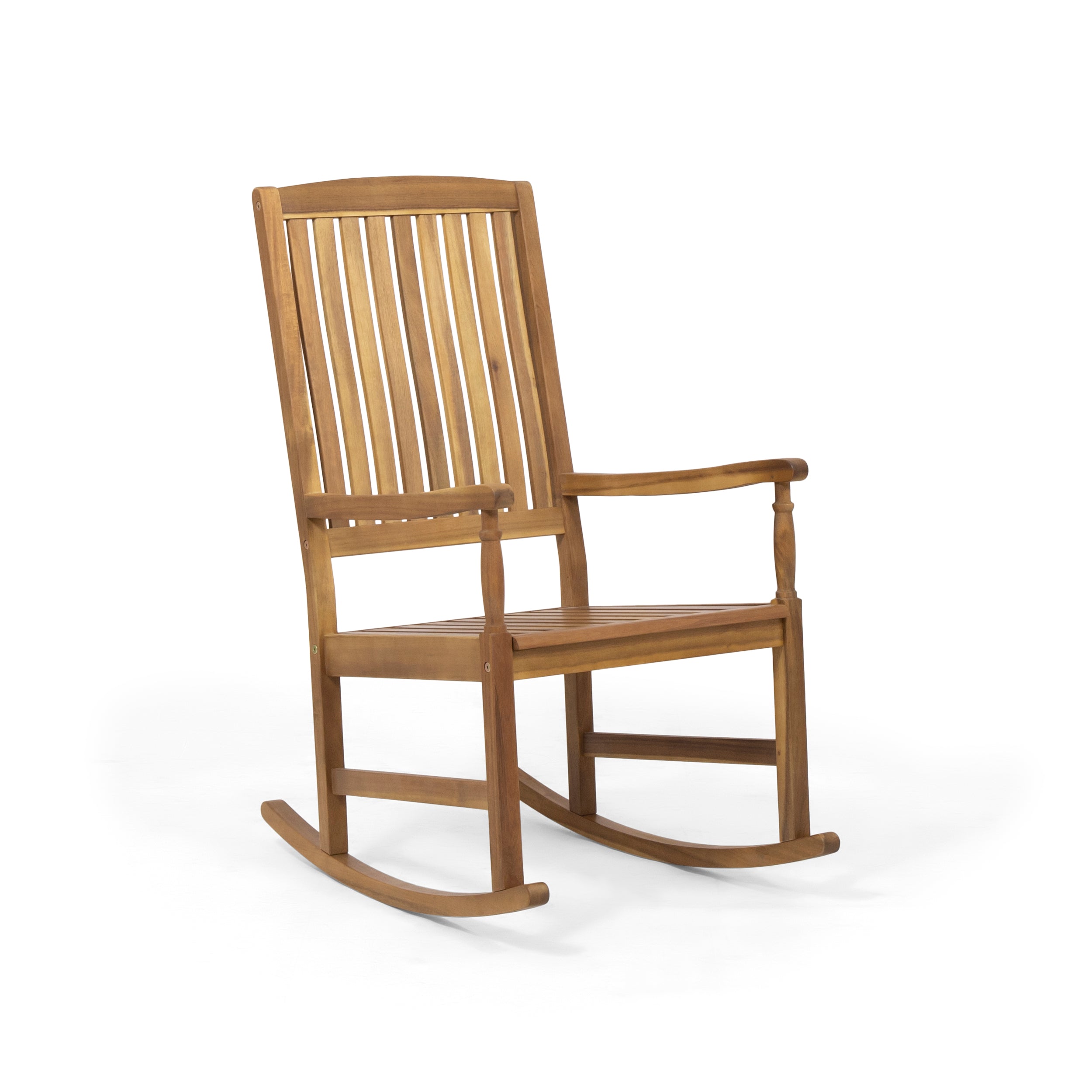 Noble House Aliya Outdoor Acacia Wood Rocking Chair, Teak